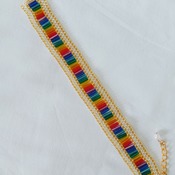 Handmade Rainbow Flat Bracelet Jewellery Accessories