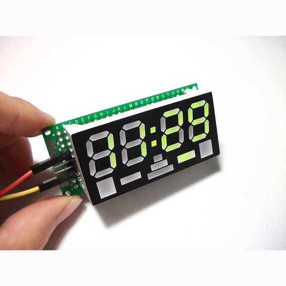 4-Digit DIY LED Electronic Clock Kit Digital Tube Clock Mini-Clock Kit White 