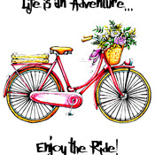 Life Is An Adventure Cross Stitch Pattern