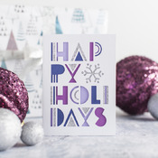 Happy Holidays Christmas Card