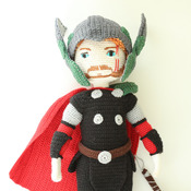 Thor Ragnarok , Thor Crochet Doll Avengers, Thor amigurumi,The Thunder God, Thor doll pattern, Asgard Ragnarok Thor, PATTERN