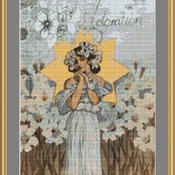 Adoration Cross Stitch Pattern