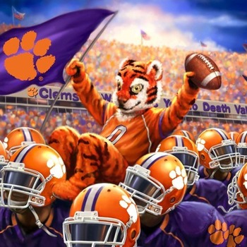CRAFTS CLemson Tigers Stadium Cross Stitch Pattern***LOOK***Buyers Can Download Your Pattern As Soon As They Complete The Purchase