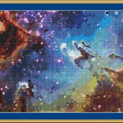 Nebula Cross Stitch Pattern