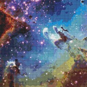 Nebula Cross Stitch Pattern