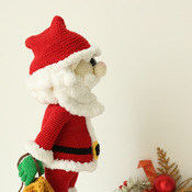 Santa Claus / Christmas / Crochet Santa/ Amigurumi toy / PATTERN