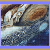 Storm On Jupiter Cross Stitch Pattern