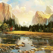 CRAFTS Yosemite Splendor Cross Stitch Pattern***LOOK****Buyers Can Download Your Pattern As Soon As They Complete The Purchase