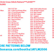 CRAFTS Our Saviour Jesus Christ Cross Stitch Pattern***LOOK****Buyers Can Download Your Pattern As Soon As They Complete The Purchase