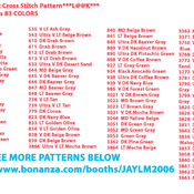 CRAFTS Paris Market Cross Stitch Pattern***LOOK***Buyers Can Download Your Pattern As Soon As They Complete The Purchase