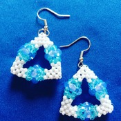 Handmade Triangle Sky Earrings Jewellery