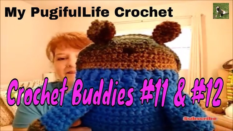 Crochet Buddies #11 & #12 Finished