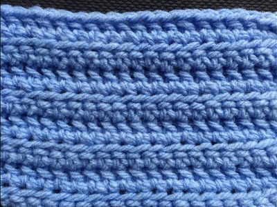 Crochet Linked Half Double Crochet Stitch Tutorial ~ Plus some Chat at the end