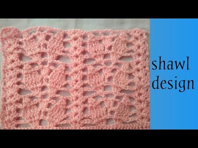 Crochet shawl design