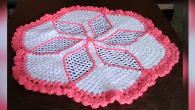Crochet Thalposh#nice to look, easy to make#