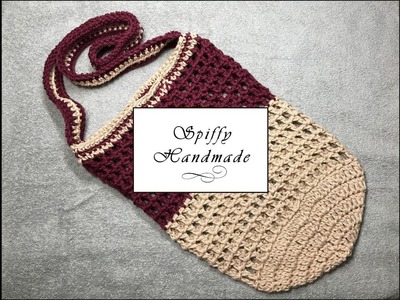 Crochet Tutorial Spiffy Market Bag