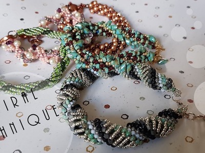 Easy Seed Beaded Spiral Techniques