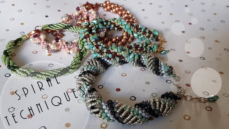 Easy Seed Beaded Spiral Techniques