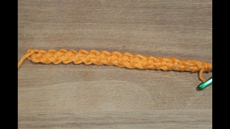 How to crochet a cord   |||    Right handed