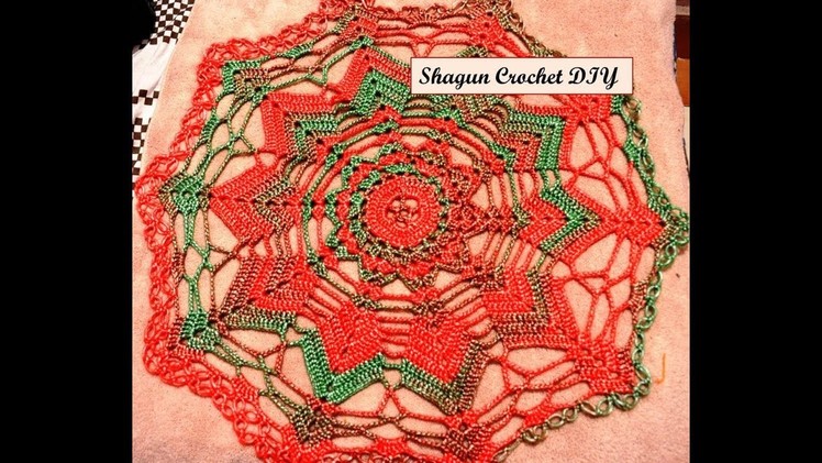 How to crochet Doily.Thalposh.Centerpiece (Part-I)