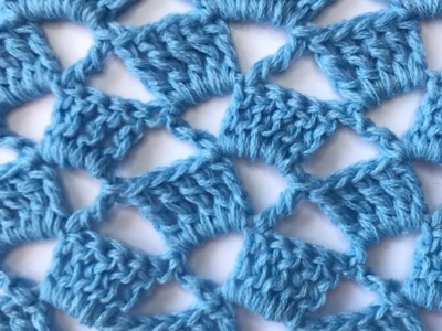 How to Crochet the Boxed Mesh Stitch