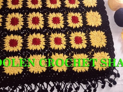 How to Make Crochet Shawl full Tutorial