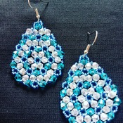 Handmade Water Drop Earrings Jewellery