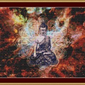 Buddha Cross Stitch Pattern