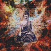 Buddha Cross Stitch Pattern