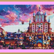 Fairy Tale Castle Cross Stitch Pattern