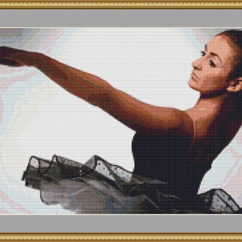 Ballerina II Cross Stitch Pattern