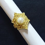 Handmade Gold Starry Ring Jewellery