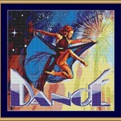 Just Dance Cross Stitch Pattern