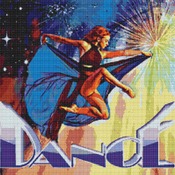 Just Dance Cross Stitch Pattern