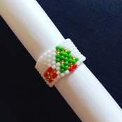Handmade Christmas Tree Ring Jewellery