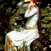 Ophelia Source Cross Stitch Pattern