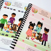 CHILDS Any-Day GRATITUDE JOURNAL. Add, Re-arrange or Remove Pages from this pre-written gratitude's JOURNAL.