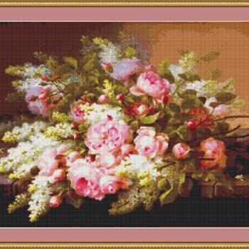 Summer Fragrance Cross Stitch Pattern