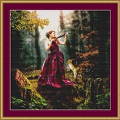 Woodland Music Cross Stitch Pattern