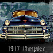 1947 Chrysler Cross Stitch Pattern