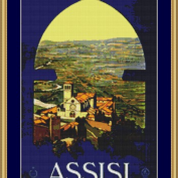 Assisi Cross Stitch Pattern