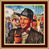 At The Races Cross Stitch Pattern