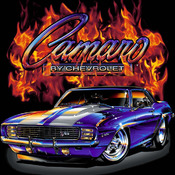 ( CRAFTS ) 69 Camaro Flames Cross Stitch Pattern***L@@K***Buyers Can Download Your Pattern As Soon As They Complete The Purchase