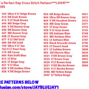CRAFTS Beginning of a Perfect Day  Cross Stitch Pattern***LOOK***Buyers Can Download Your Pattern As Soon As They Complete The Purchase