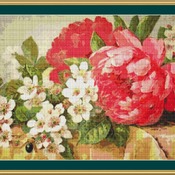 Early Visitors Cross Stitch Pattern