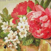 Early Visitors Cross Stitch Pattern