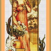 Fleurs Des Serre Cross Stitch Pattern