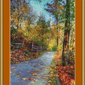 Nature Trail Cross Stitch Pattern