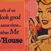 Vintage Sign Cross Stitch Pattern