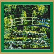 Water Lily Pond Cross Stitch Pattern